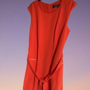 Kasper shift dress 18 midi